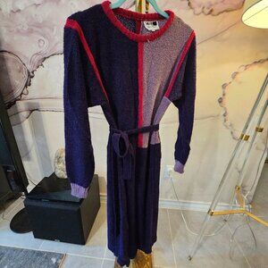 Vintage MS II Colorblock Dres